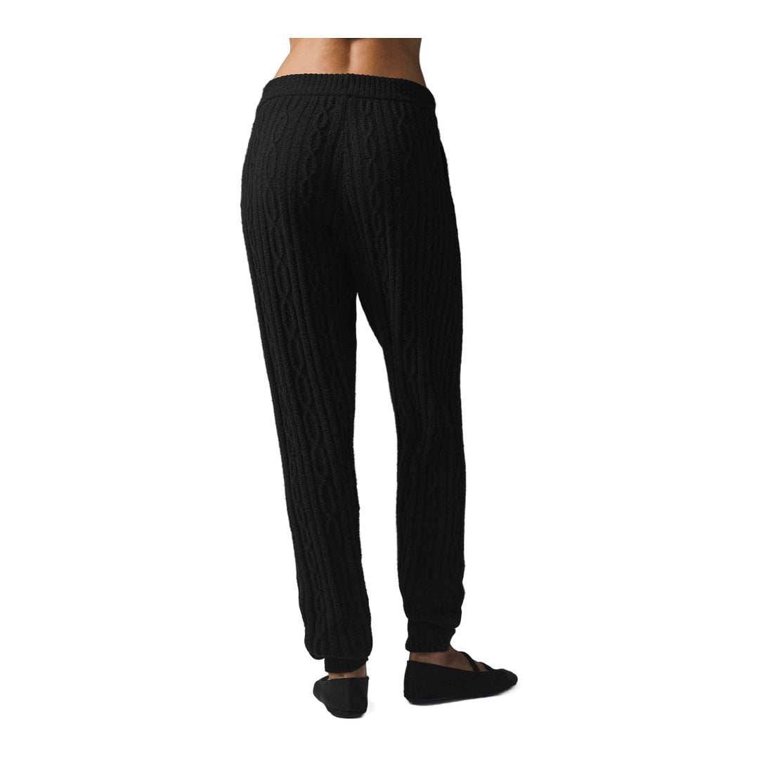 alo Cable Knit Winter Bliss Pant - Black