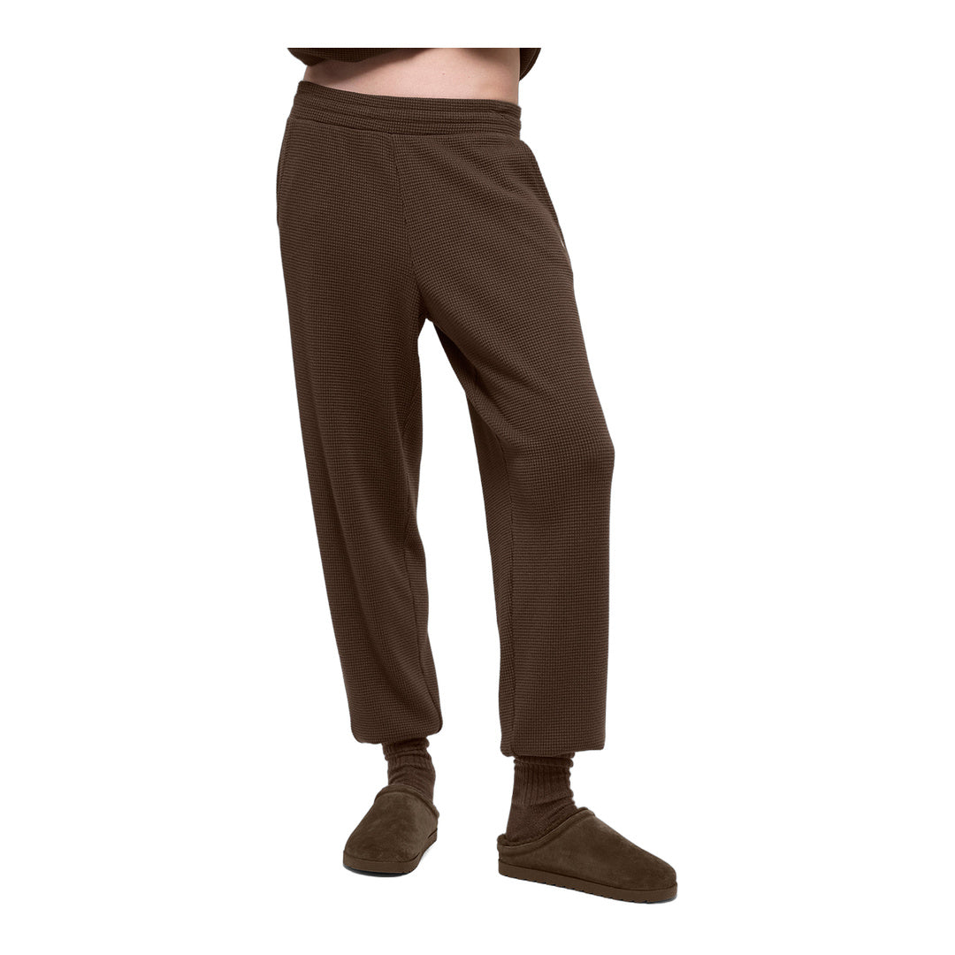 alo Waffle Weekend Escape Jogger - Espresso