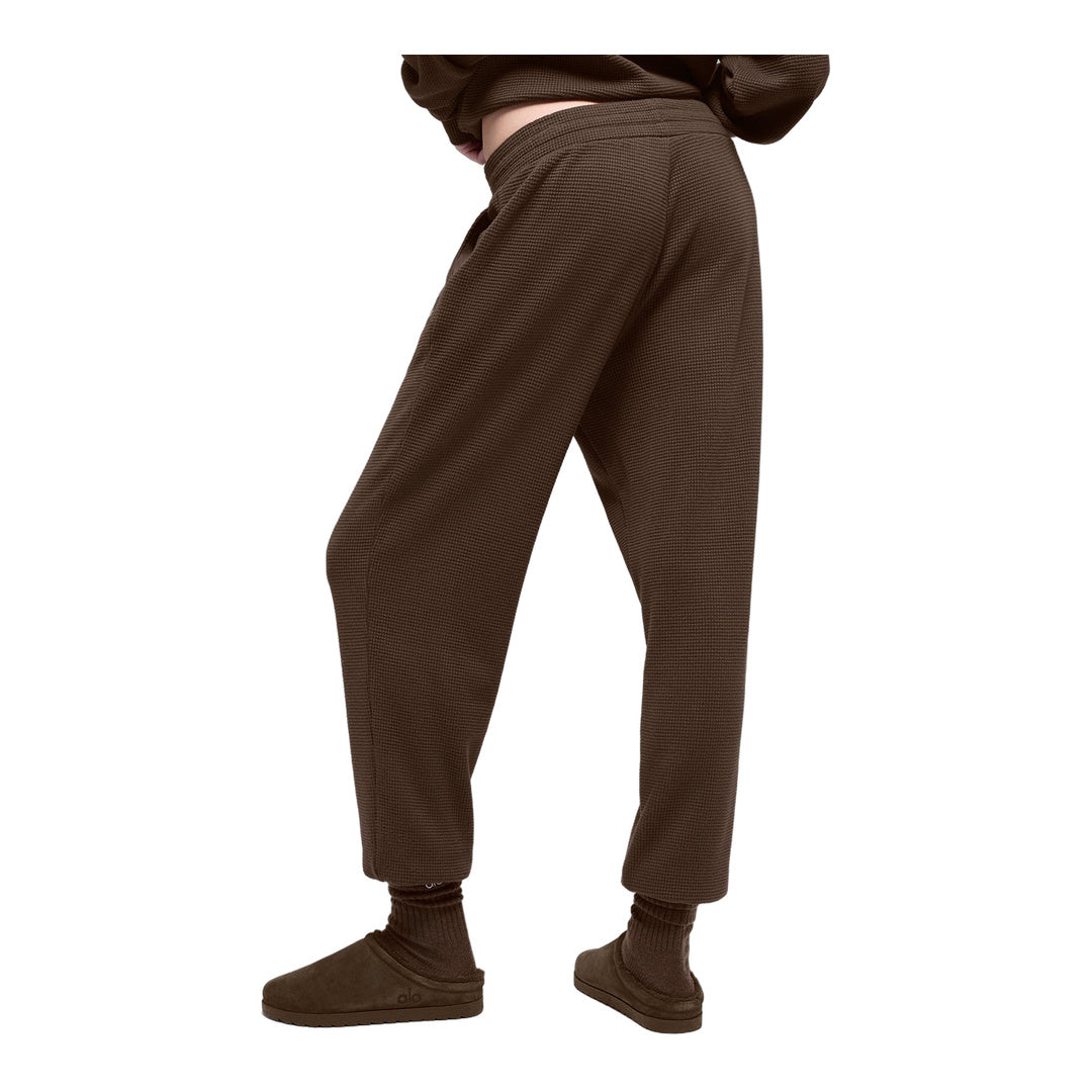 alo Waffle Weekend Escape Jogger - Espresso