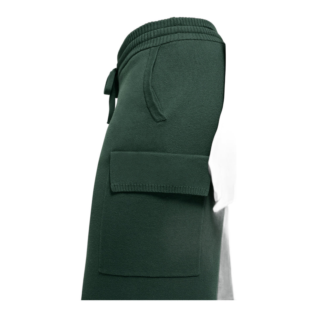 alo Scholar Knit High-Waist Cargo Pant - Clover Green