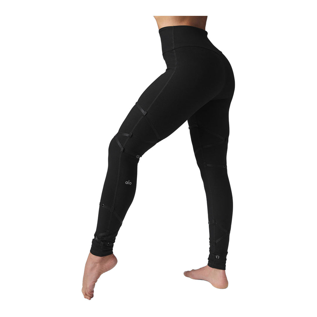 alo Alosoft High-Waist Spotlight Legging - Black