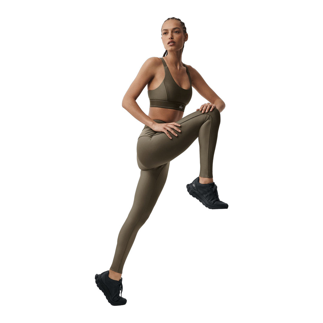 alo Airlift High-Waist Suit Up Legging - Olive Tree/Olive Tree