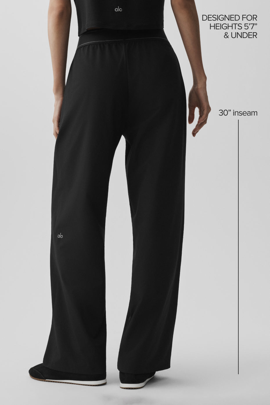 alo Suit Up Trouser (Regular) - Black