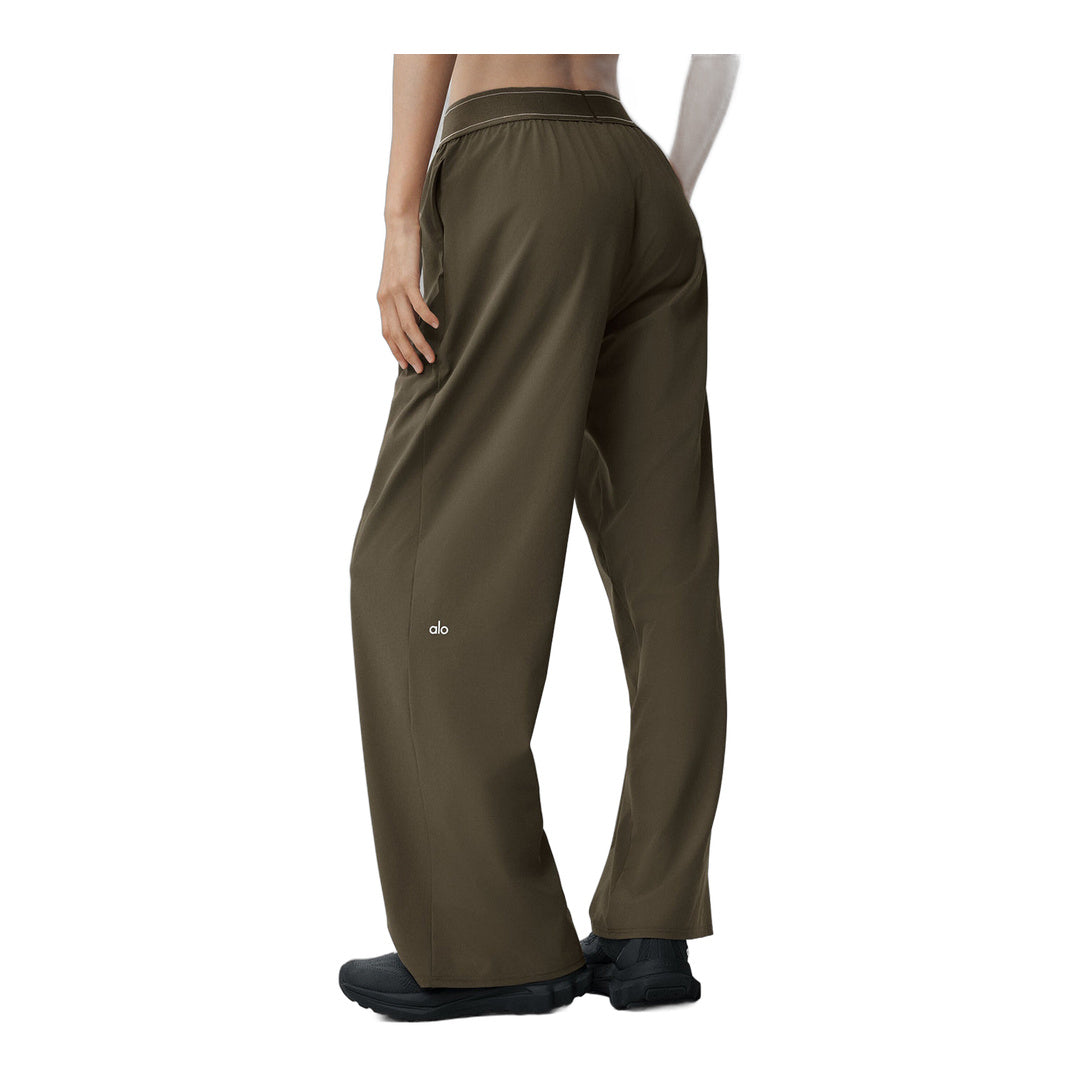 alo Suit Up Trouser (Regular) - Olive Tree