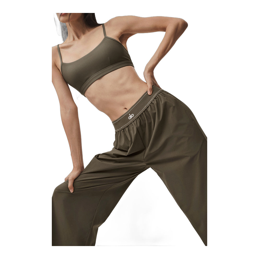 alo Suit Up Trouser (Regular) - Olive Tree