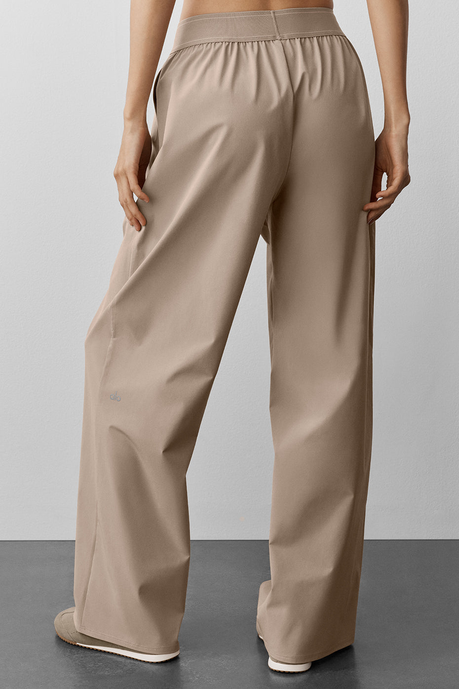 alo Suit Up Trouser (Regular) - Gravel