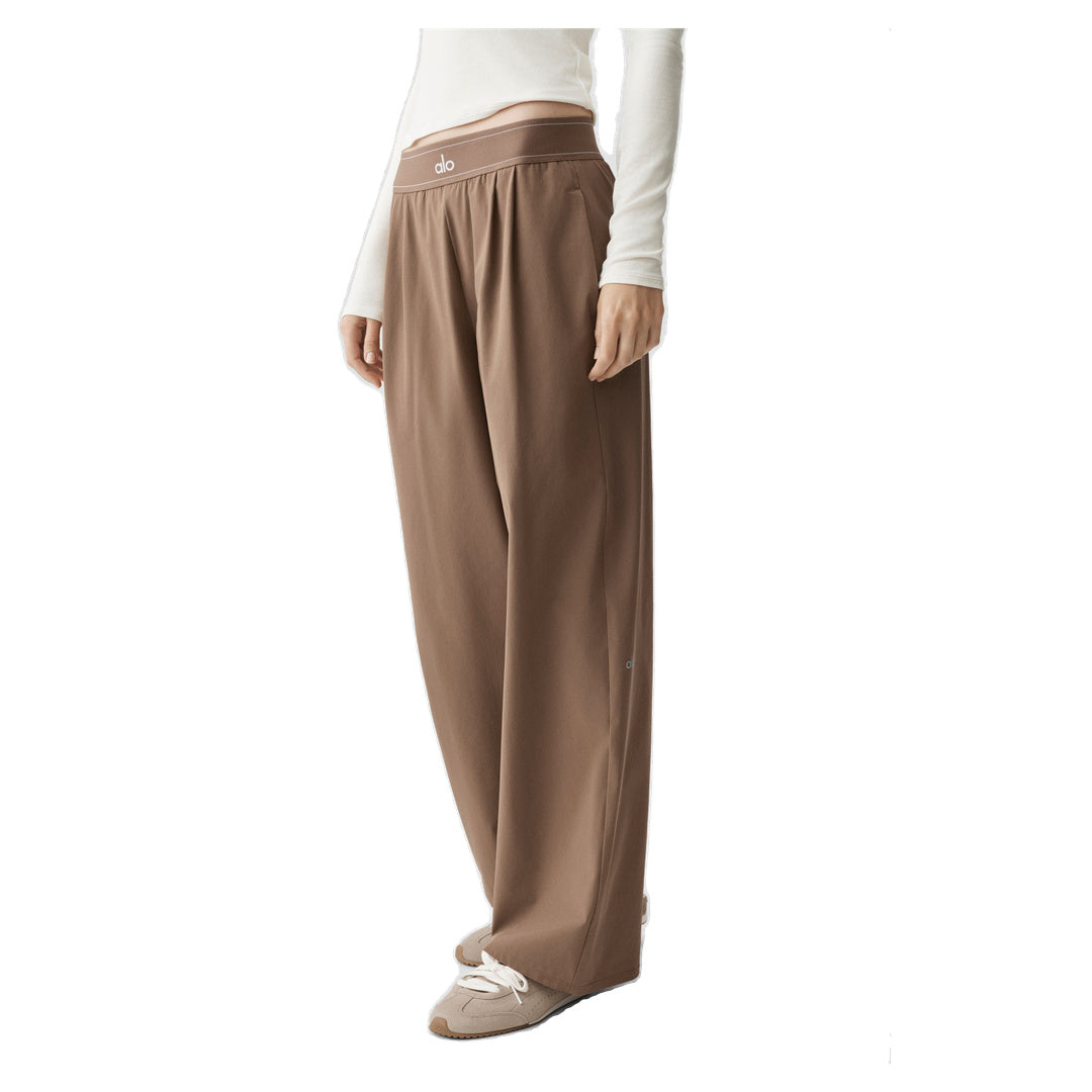 ALO Suit Up Trouser (Long) - Java Brown