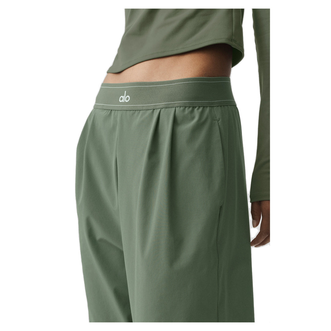 ALO Suit Up Trouser (Regular) - Bamboo Green