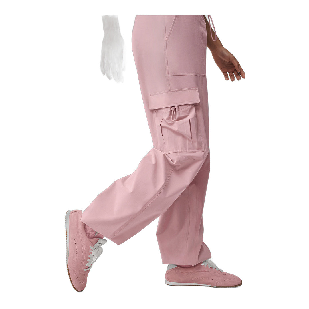 alo Low Rise Megastar Cargo Pant - Vintage Pink