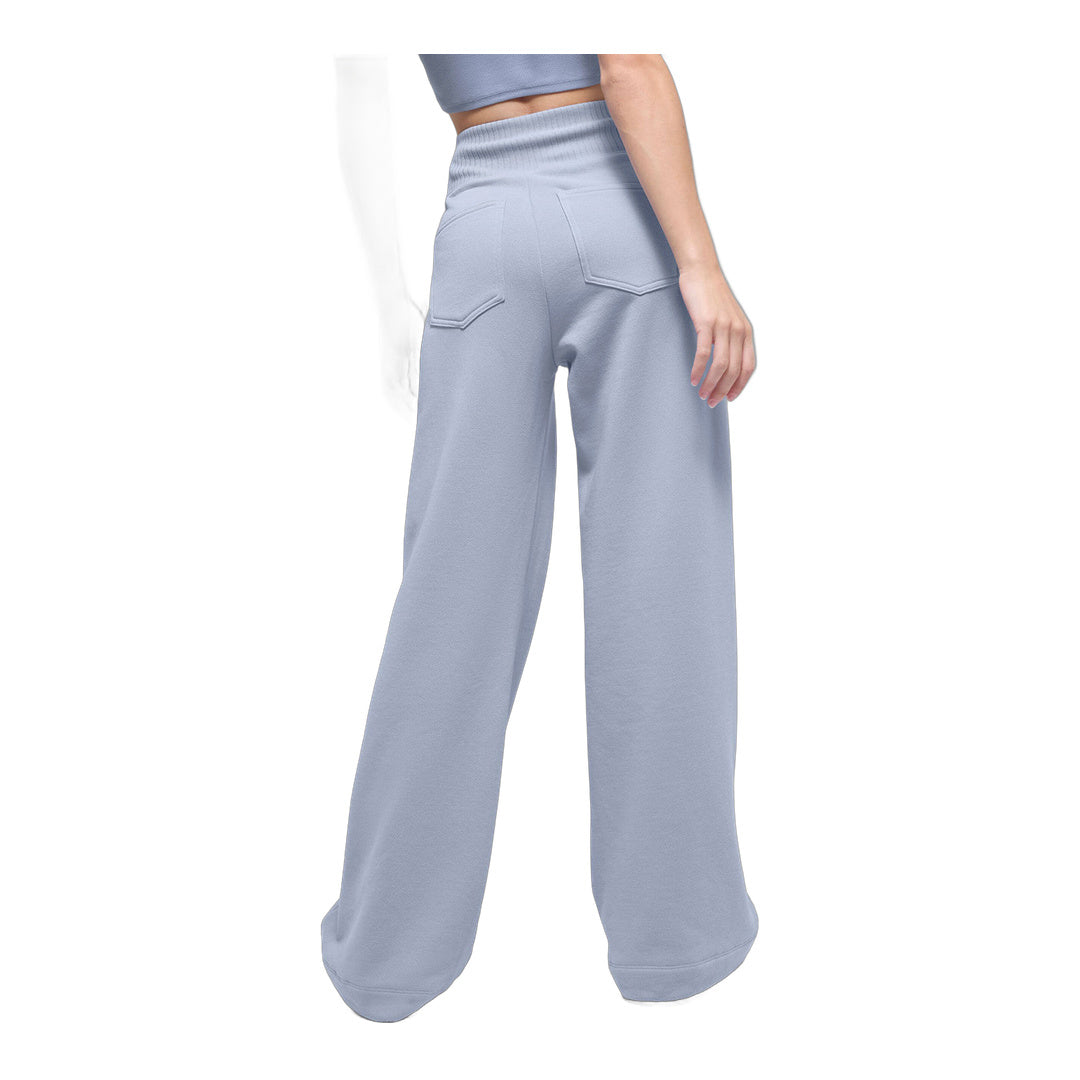 alo Serenity Wide Leg Sweatpant - Winter Frost