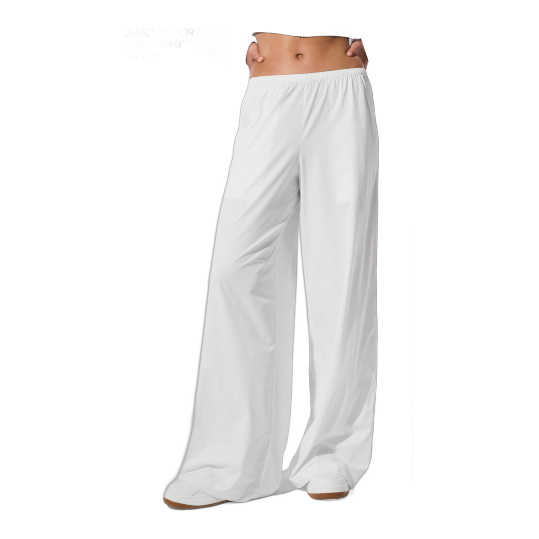 alo Breezy Wide Leg Pant (Long) - White
