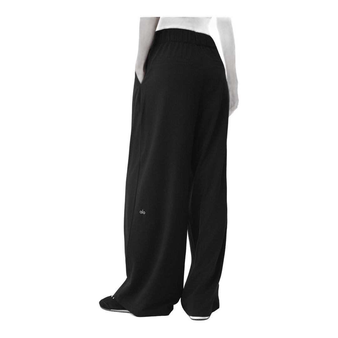 alo High-Waist Dreamscape Trouser (Regular) - Black