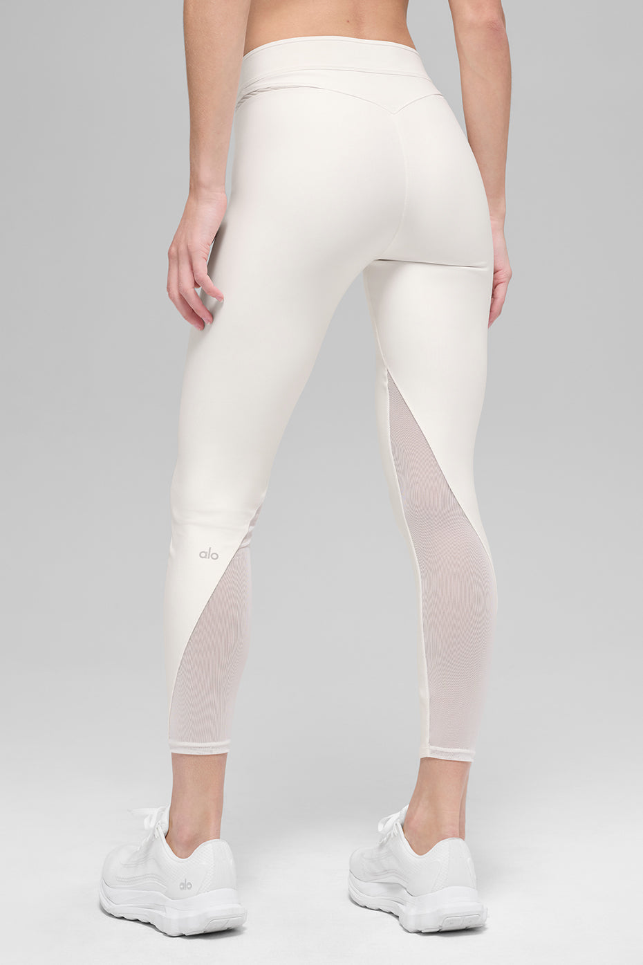 alo Airlift High-Waist 7/8 Rebel Legging - Ivory