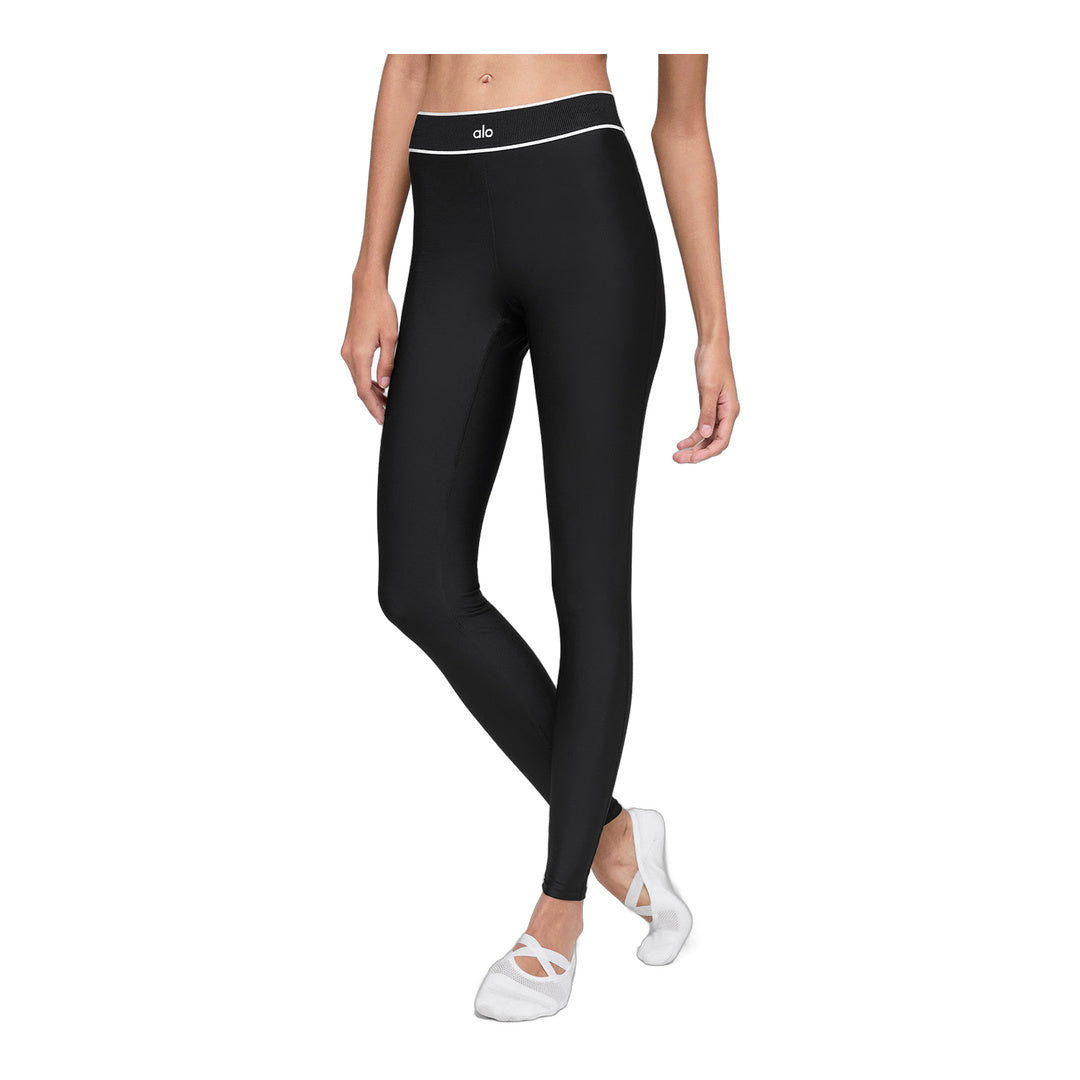 alo Airlift High-Waist Alignment Legging - Black/White