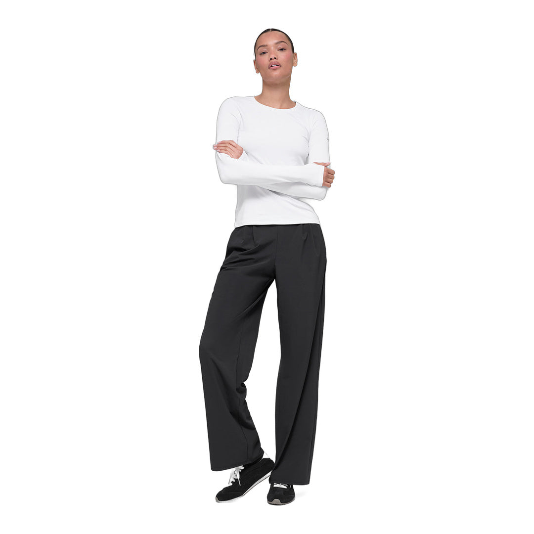 alo Suit Up Trouser (Long) - Black