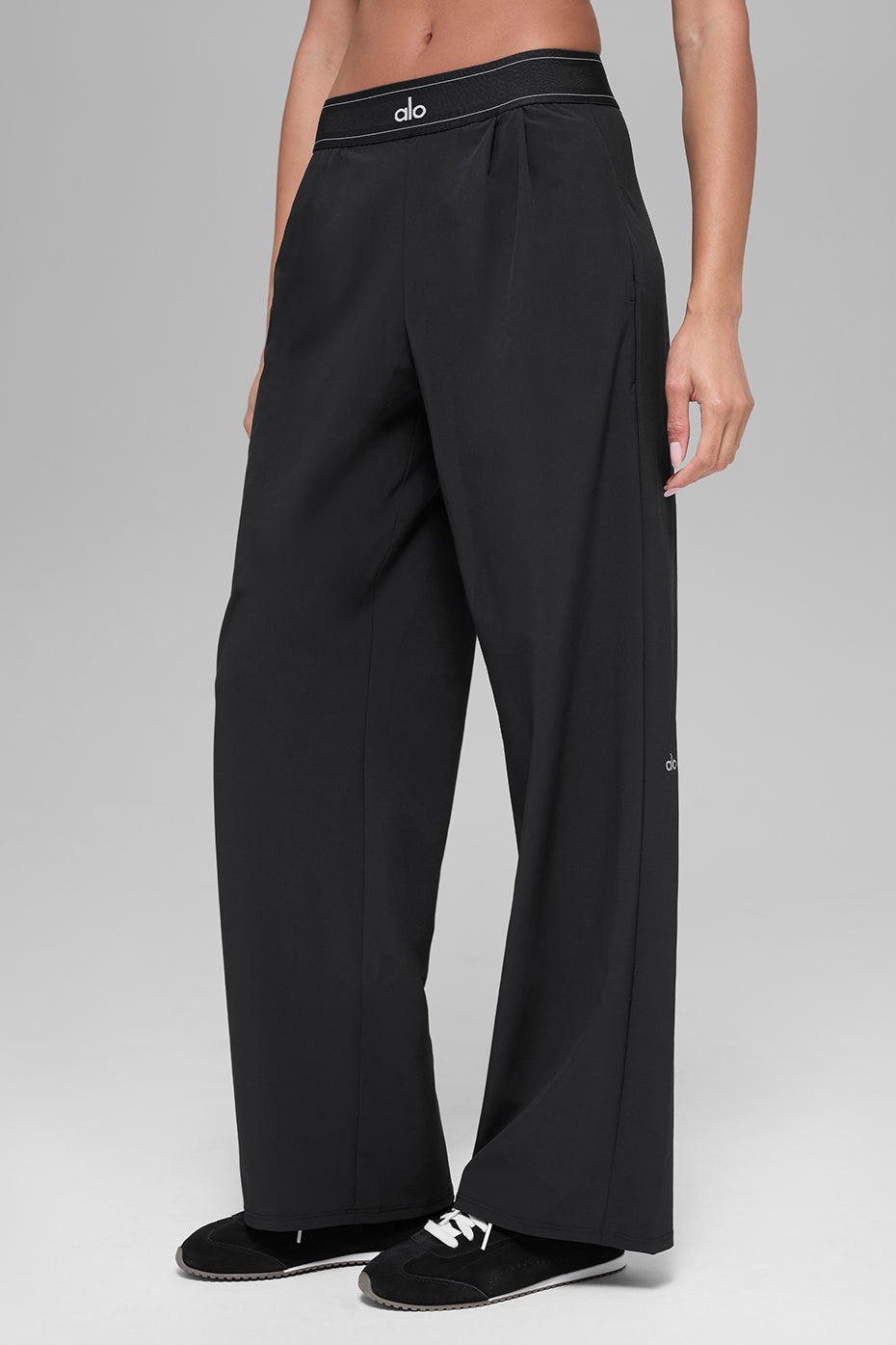 alo Suit Up Trouser (Long) - Black