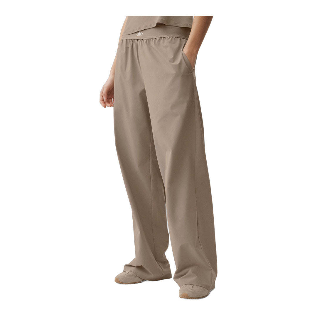 alo Suit Up Trouser (Long) - Gravel