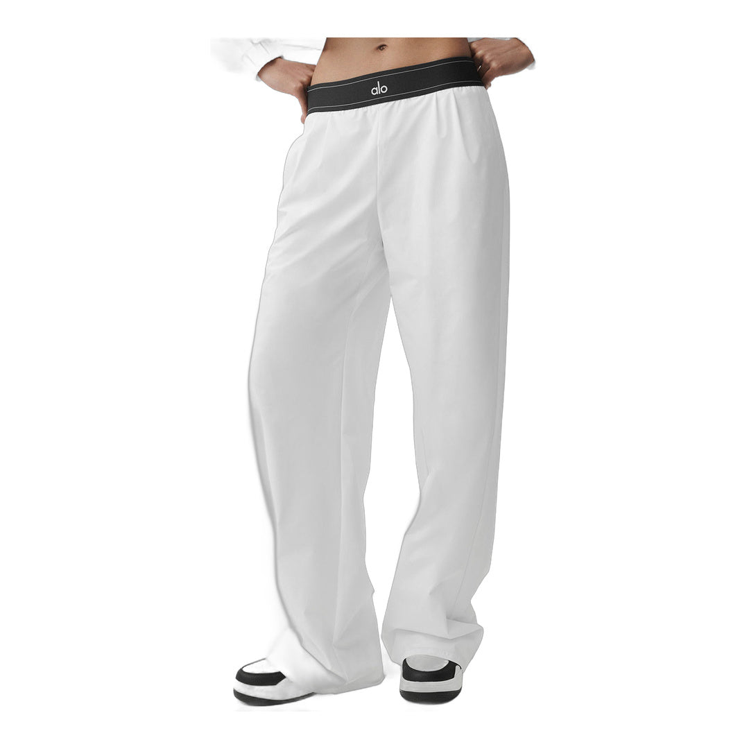 ALO SUIT UP TROUSER トラウザー　XS ホワイト　ロング alo Suit Up Trouser (Long) - White/Black