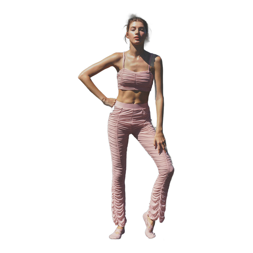 alo Airlift Mesh High-Waist Cherish Legging - Vintage Pink