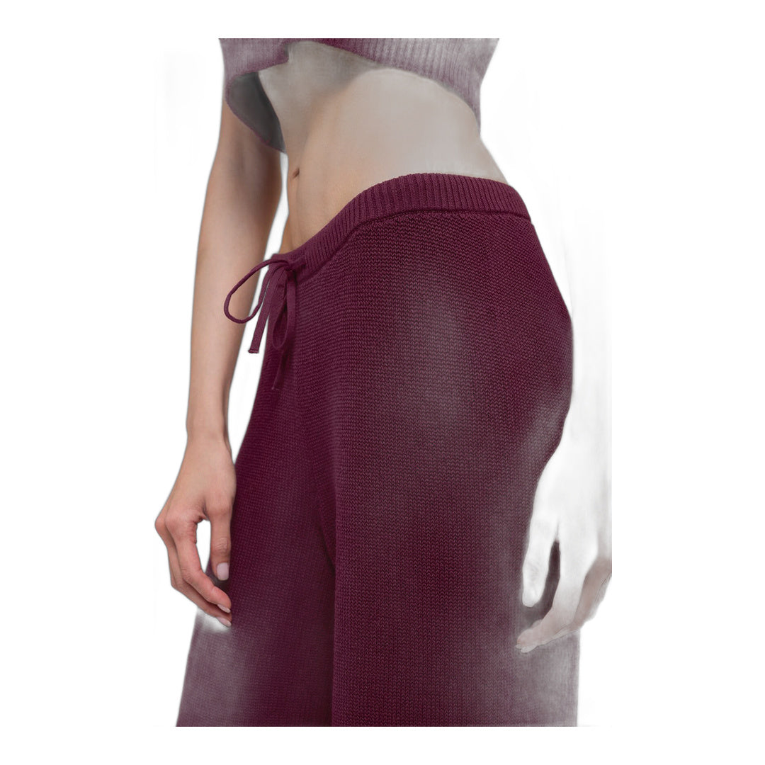 alo Supernatural Sweater Pant - Burgundy