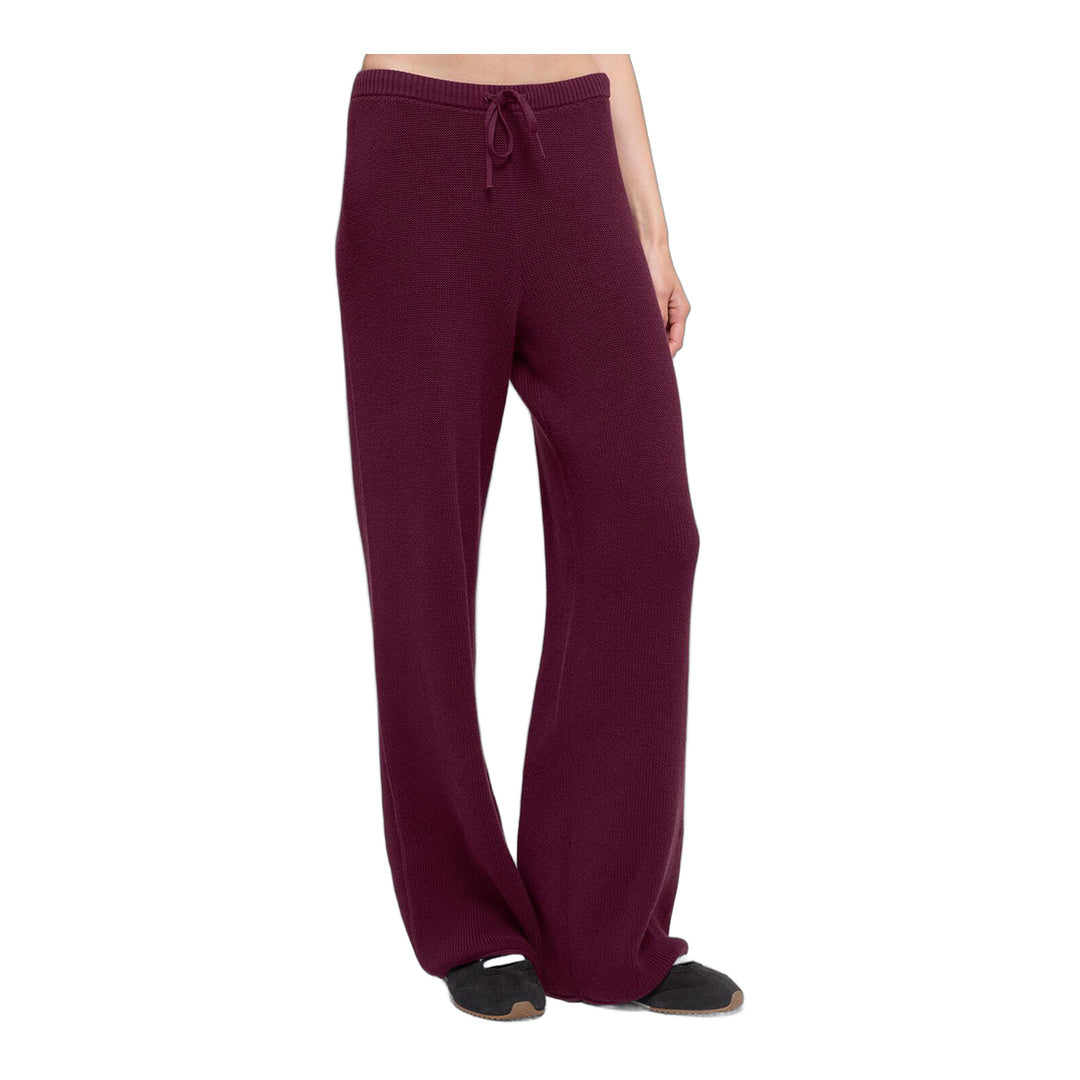 alo Supernatural Sweater Pant - Burgundy