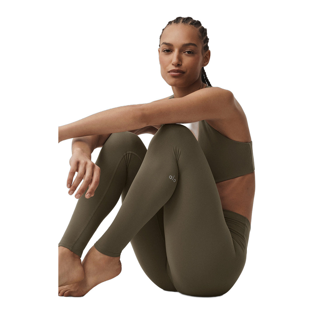 alo ALO Softsculpt High-Waist Legging - Olive Tree