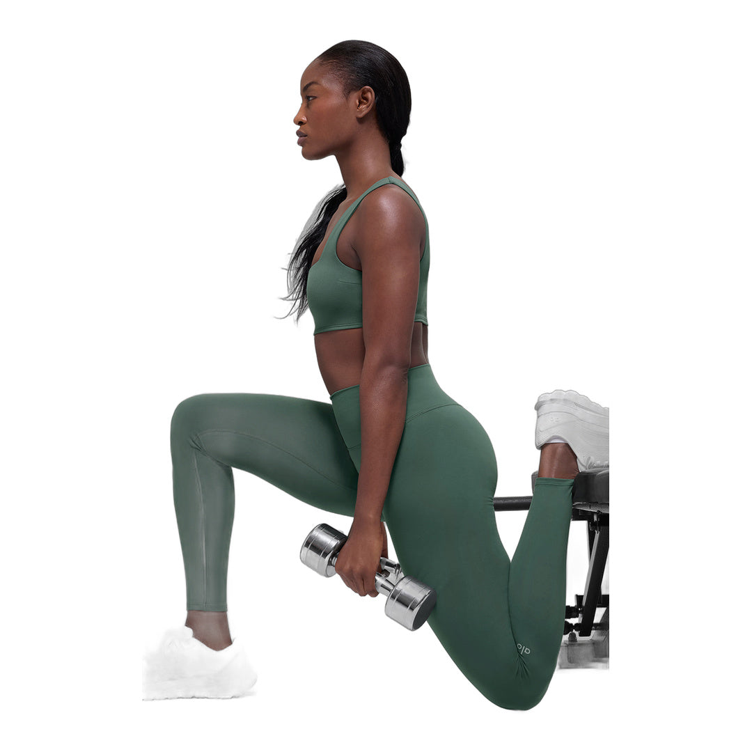 alo ALO Softsculpt High-Waist Legging - Clover Green