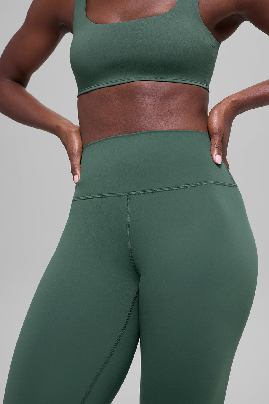 alo ALO Softsculpt High-Waist Legging - Clover Green