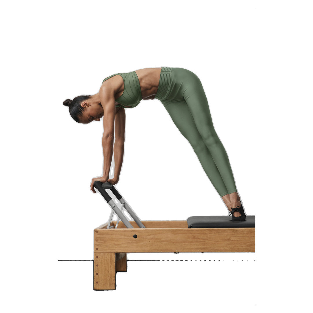 ALO Airlift High-Waist 7/8 Lotus Legging - Bamboo Green