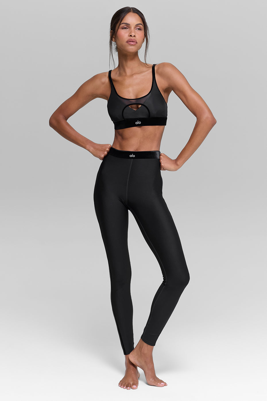 alo Airlift High-Waist Moonlight Legging - Black
