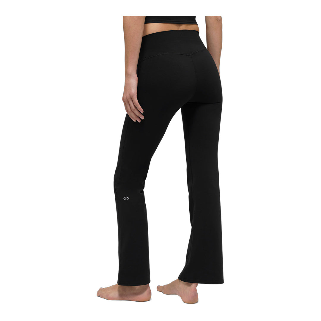 alo ALO Softsculpt High-Waist 7/8 Bootcut Legging - Black