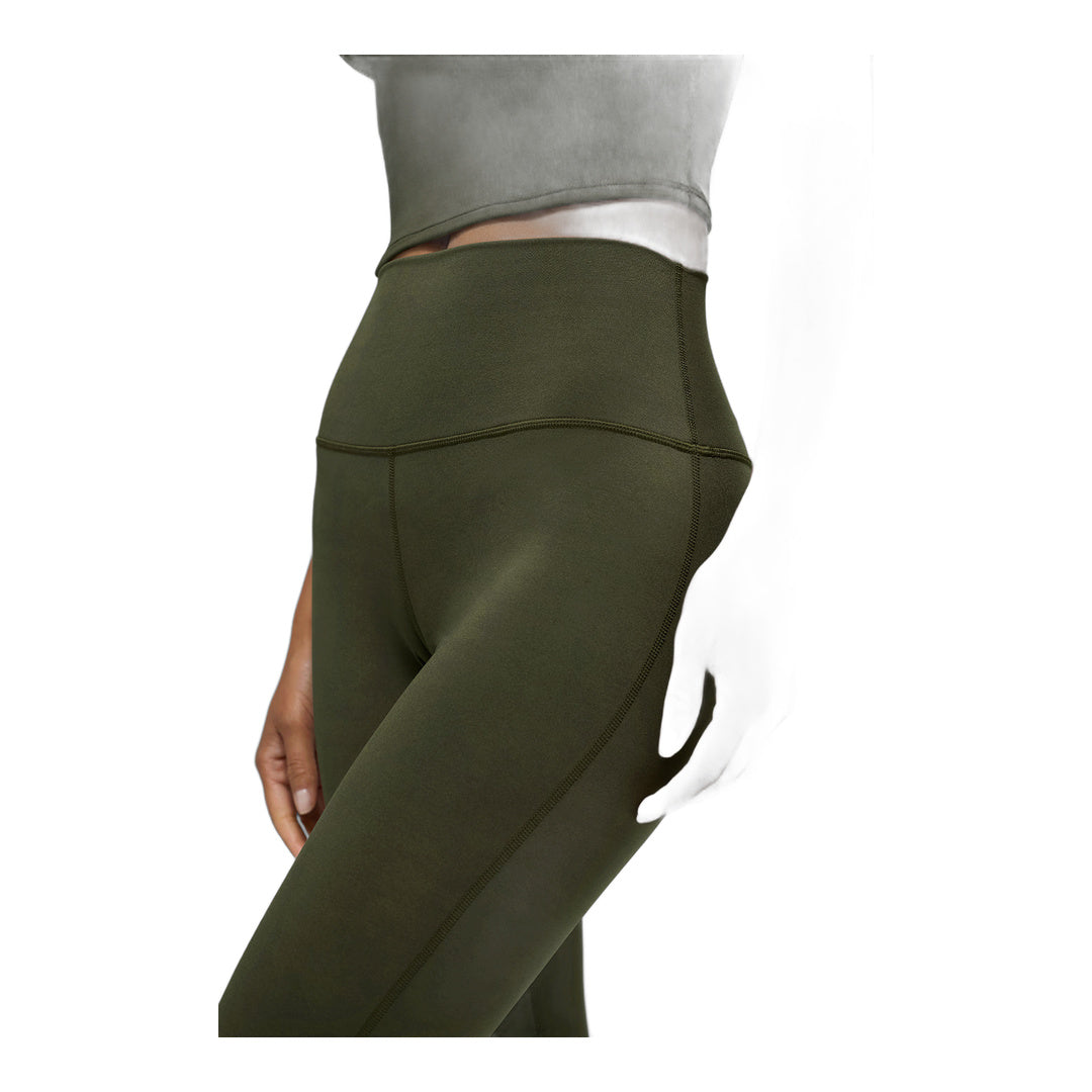 alo ALO Softsculpt High-Waist Bootcut Legging - Green Olive