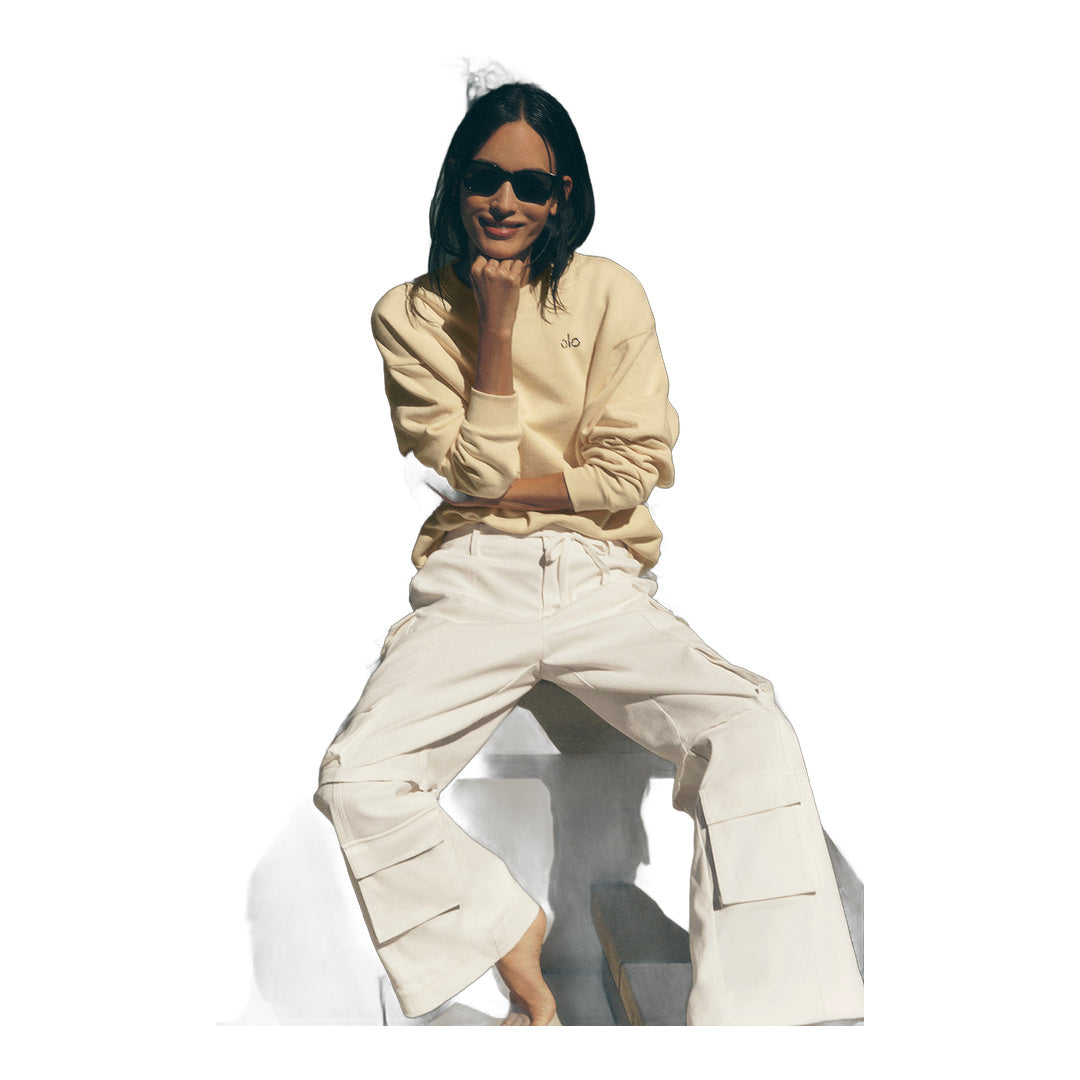 alo Mid-Rise Scout Cargo Pant - Ivory