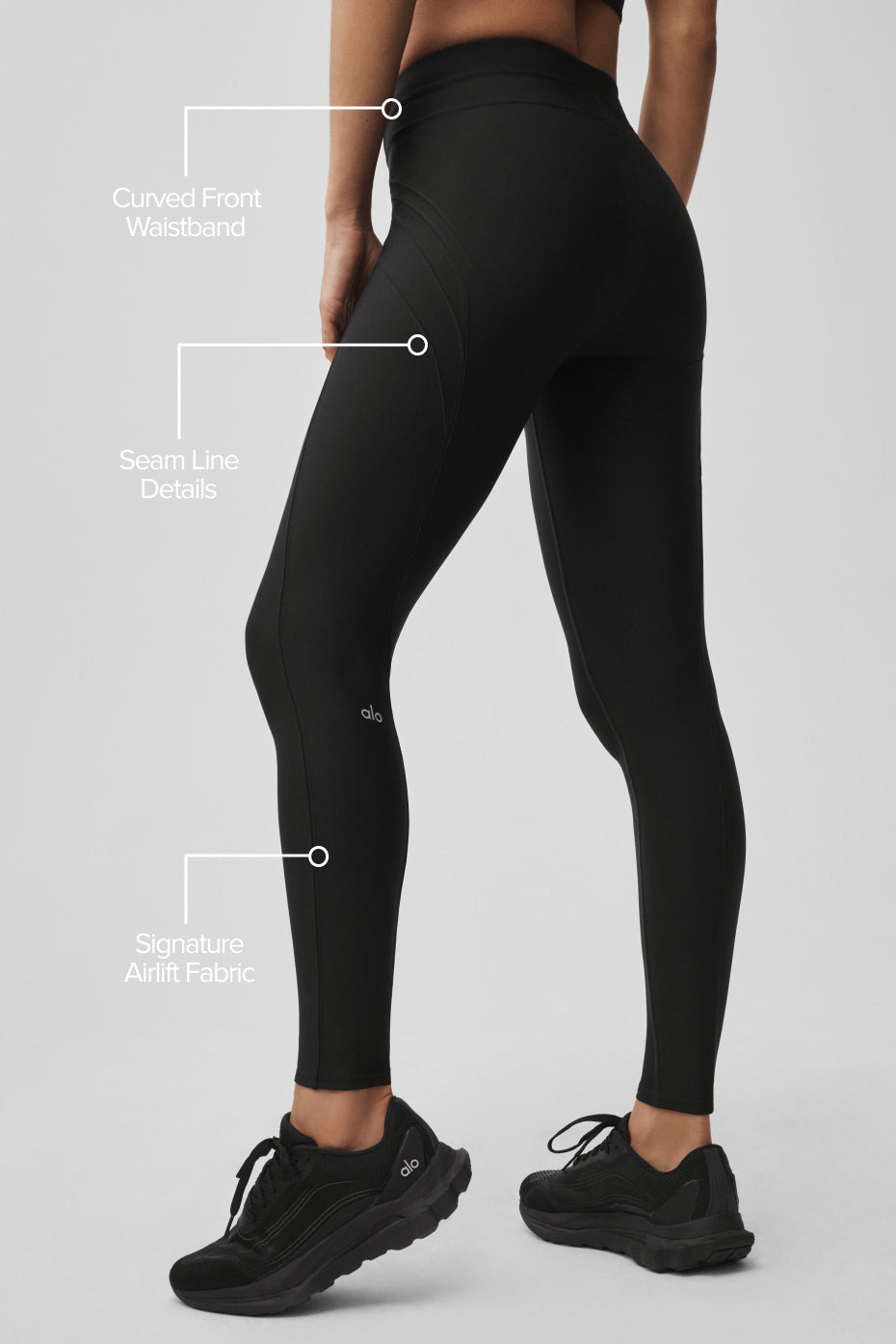 alo Airlift High-Waist Evolve Legging - Black
