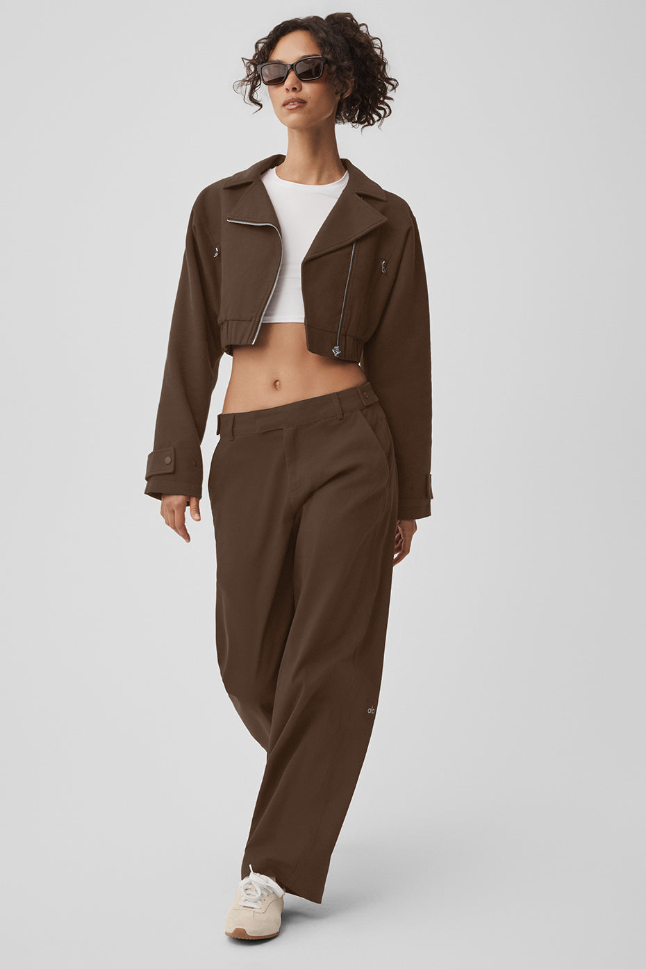alo High Road Straight Leg Pant - Espresso