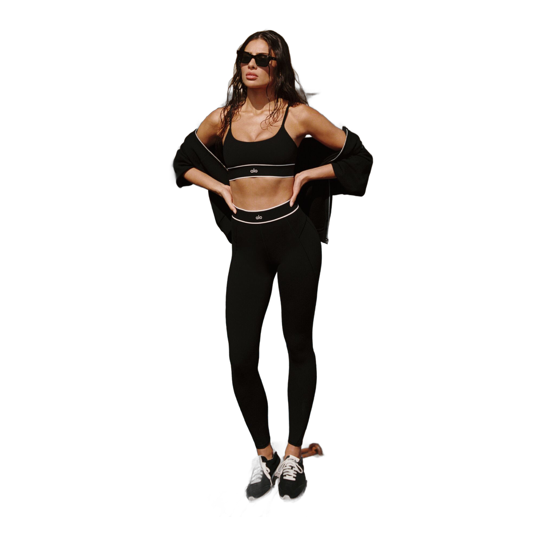 alo ALO Softsculpt High-Waist Amp It Up Legging - Black