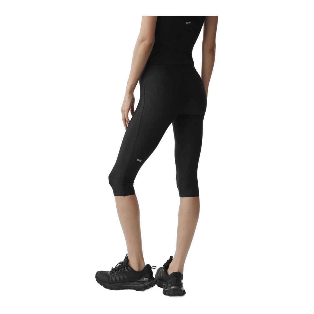 alo Airlift High-Waist Sleek Capri - Black
