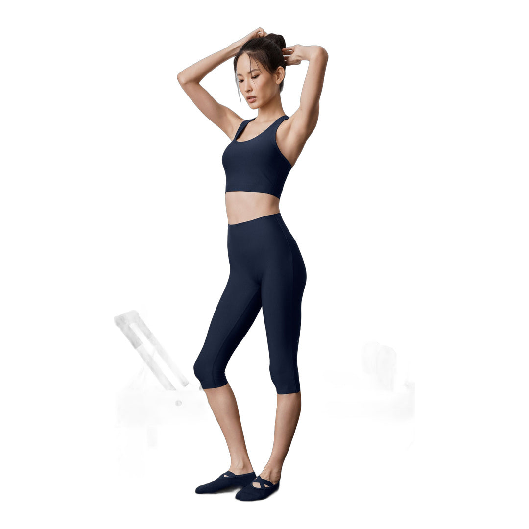 alo Airlift High-Waist Sleek Capri - Navy