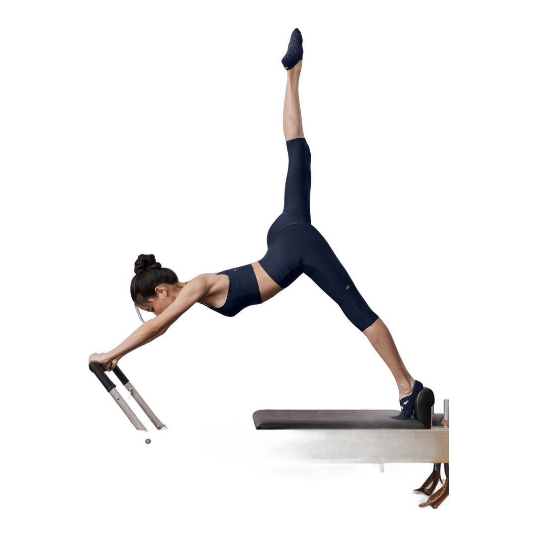 alo Airlift High-Waist Sleek Capri - Navy