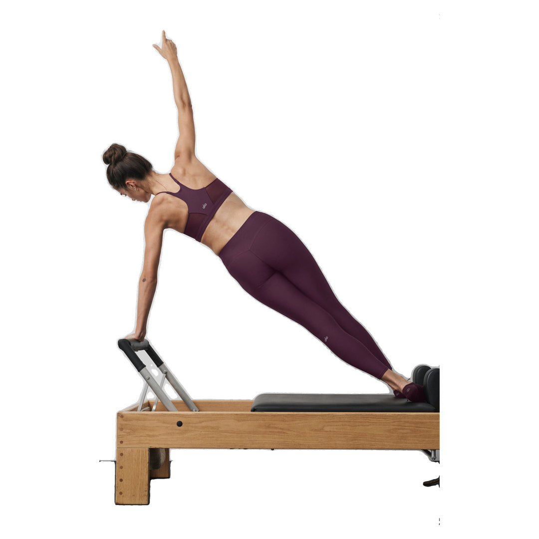 ALO Airlift High-Waist 7/8 Techlux Legging - Rich Bordeaux