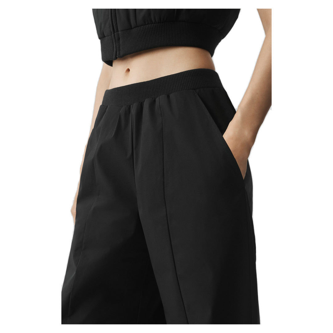 ALO High-Waist Momentum Straight Leg Pant - Black