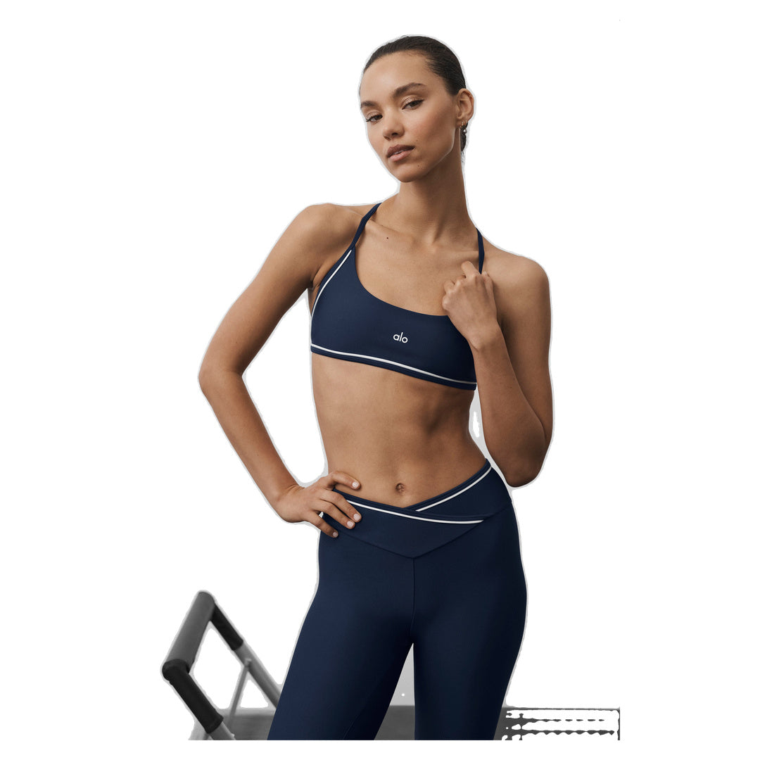 ALO Airlift High-Waist Trifecta Legging - Navy/White