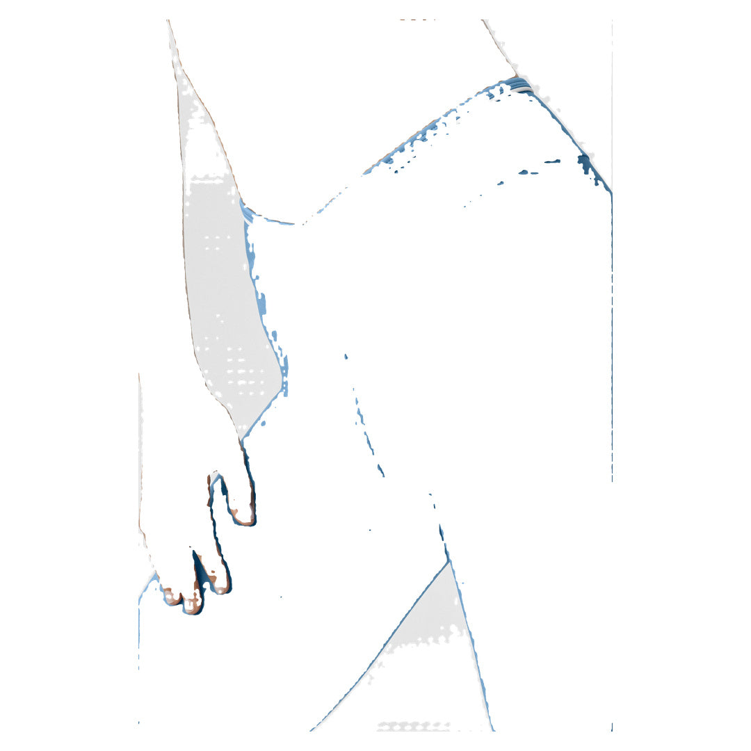 ALO Airlift High-Waist Trifecta Legging - California Blue/White