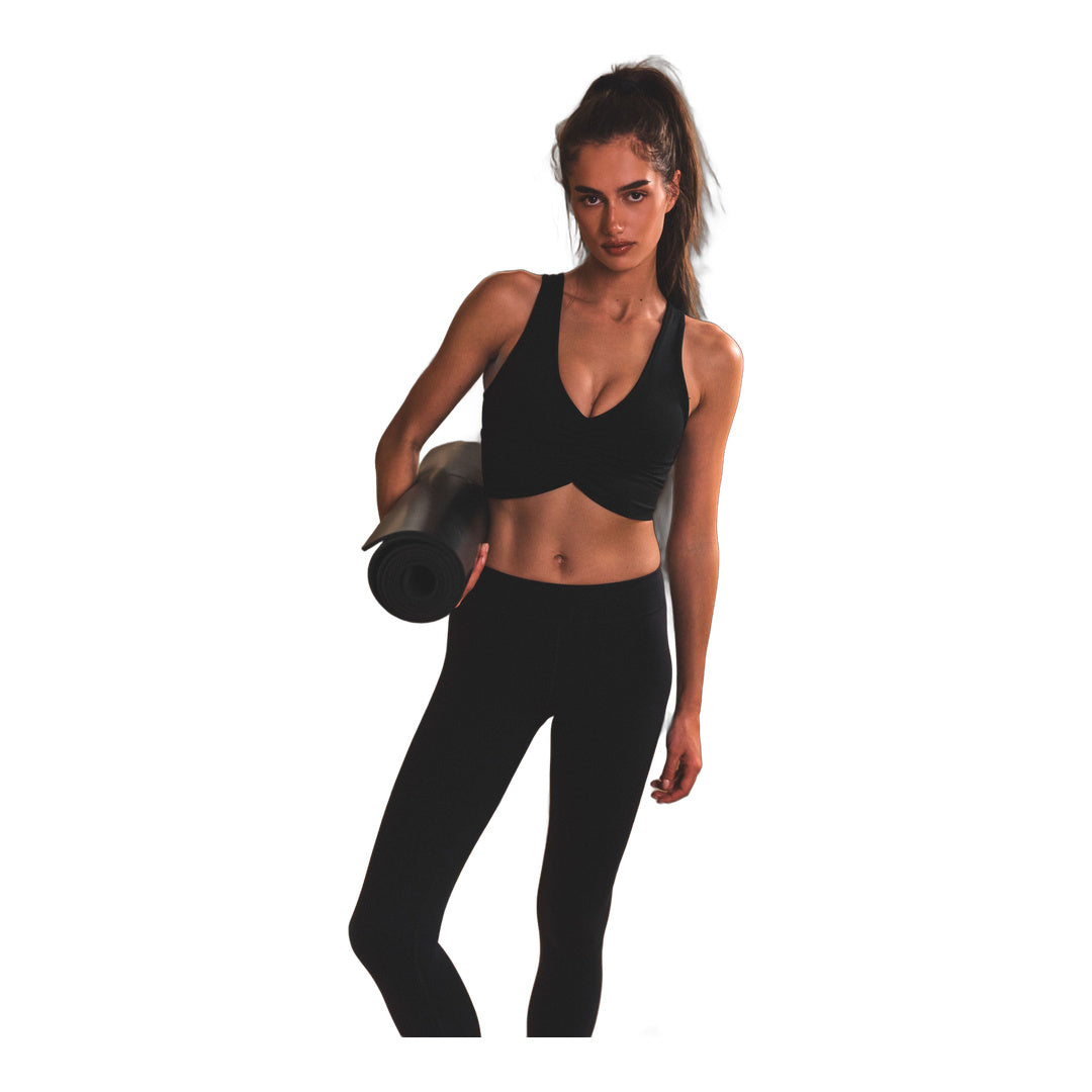 alo Airbrush Low-Rise Legging - Black