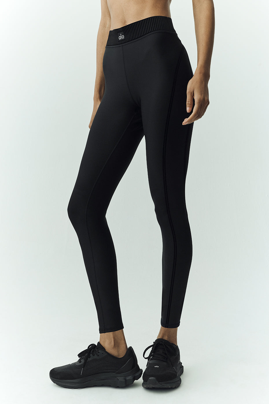 alo Airlift Line Up Mirage 7/8 Legging - Black