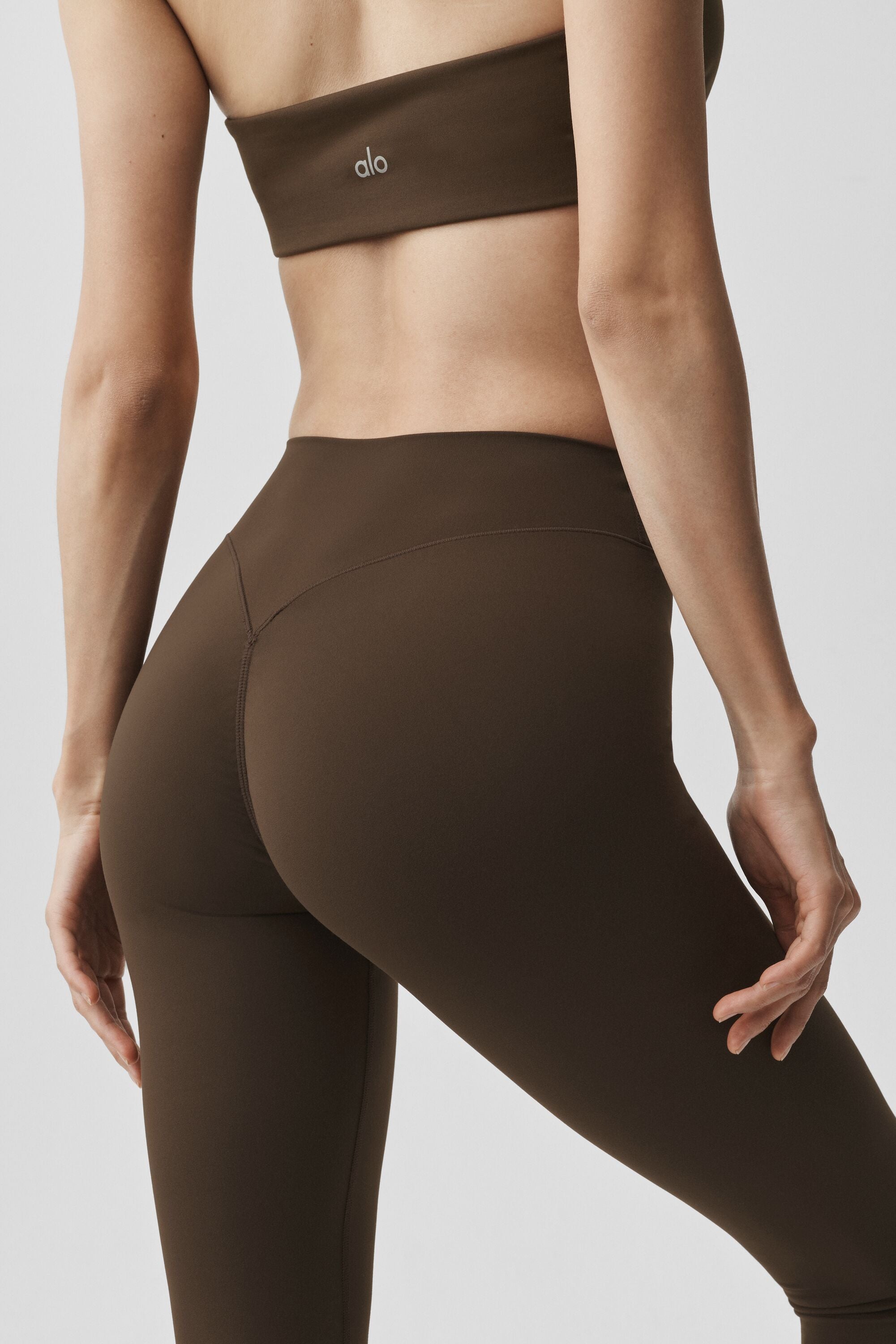 alo ALO Softsculpt 7/8 Define Legging - Espresso