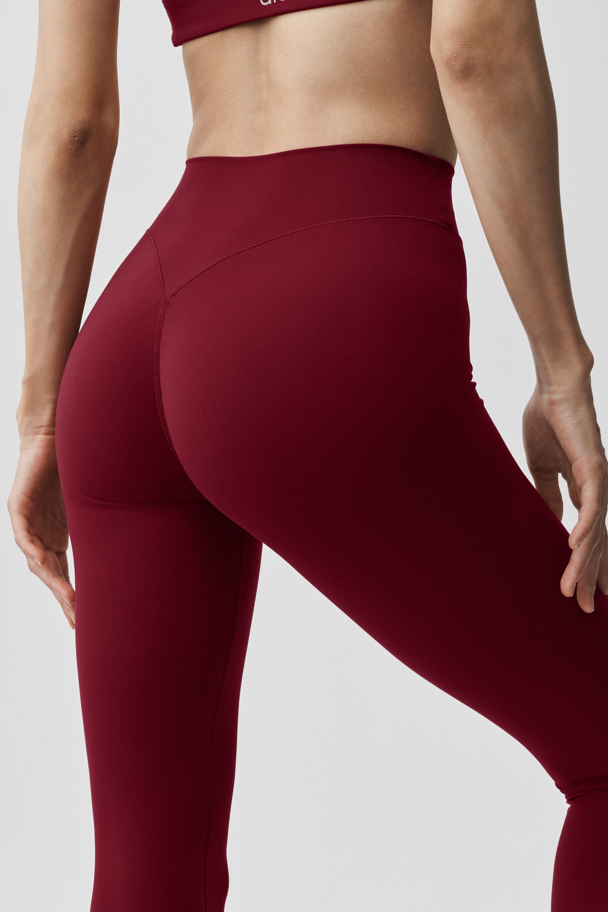 alo ALO Softsculpt 7/8 Define Legging - Summer Romance Red
