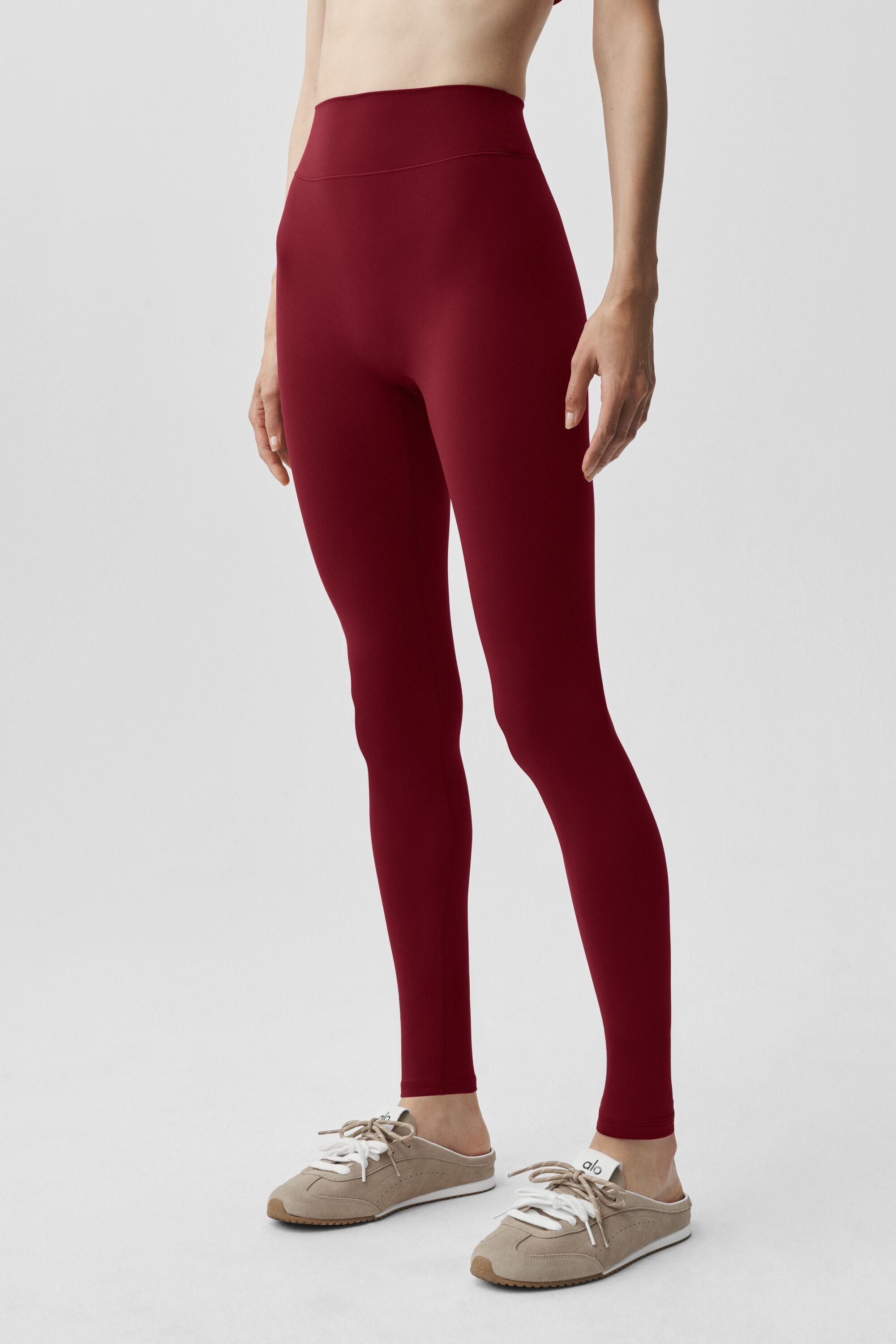 alo ALO Softsculpt 7/8 Define Legging - Summer Romance Red