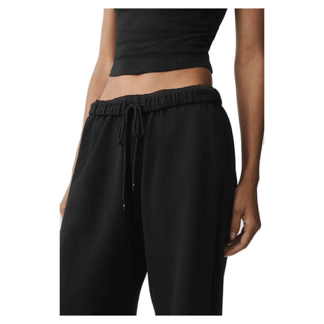 ALO Chill Cutoff Sweatpant - Black