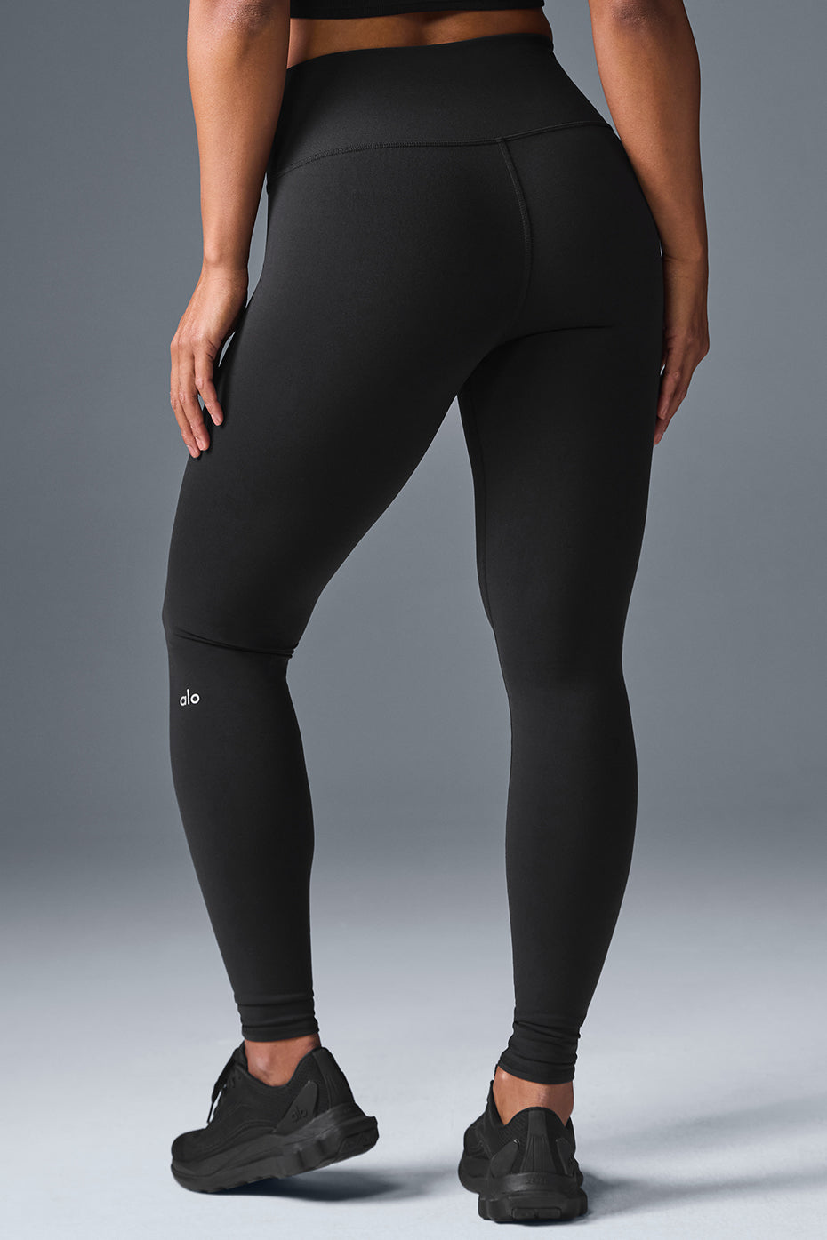 alo High-Waist Airbrush Legging - Black